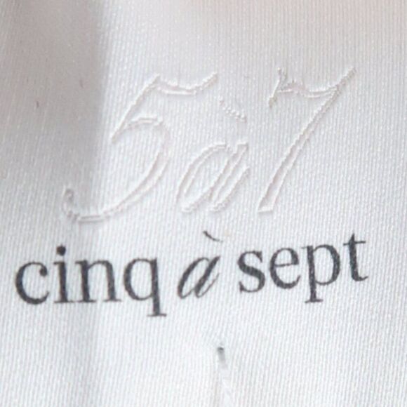 CINQ A SEPT RASPBERRY MULTI TUMBLED DAISY KACY V NECK MAXI DRESS SIZE 0 NWT - Picture 6 of 16